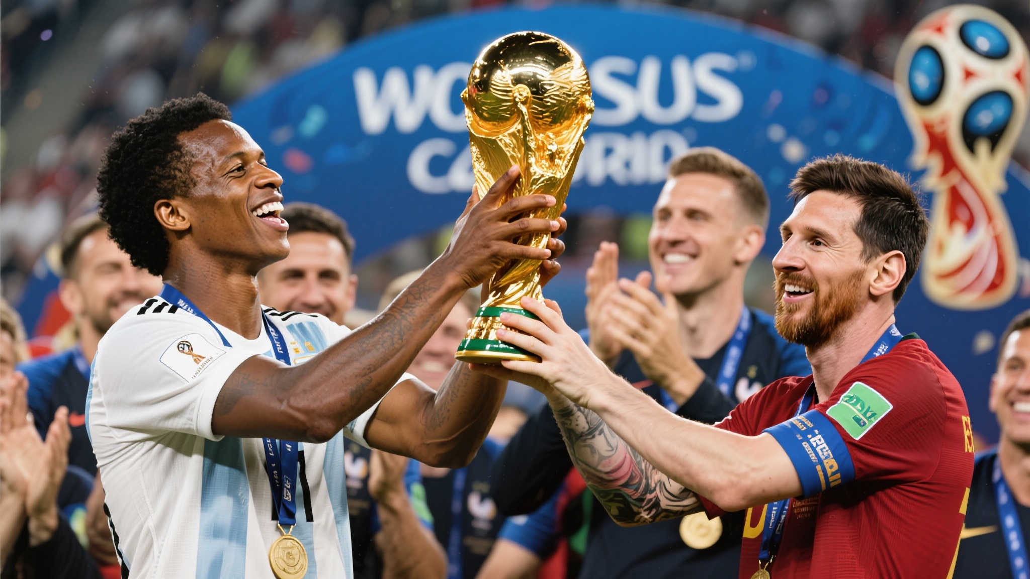 43岁前国脚调侃C罗:梅西零冠,怎能与多次世界杯冠军相提并论? 对于任何运动员来说,代表国家队征战并卷走世界级荣誉