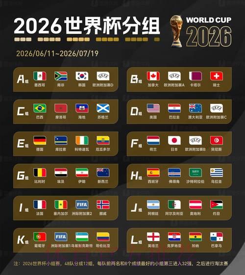 2026年世界杯参赛资格争夺战：各队出线前景深度预测